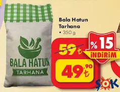 BALA HATUN TARHANA 350 G fiyat ve kampanya bilgisi